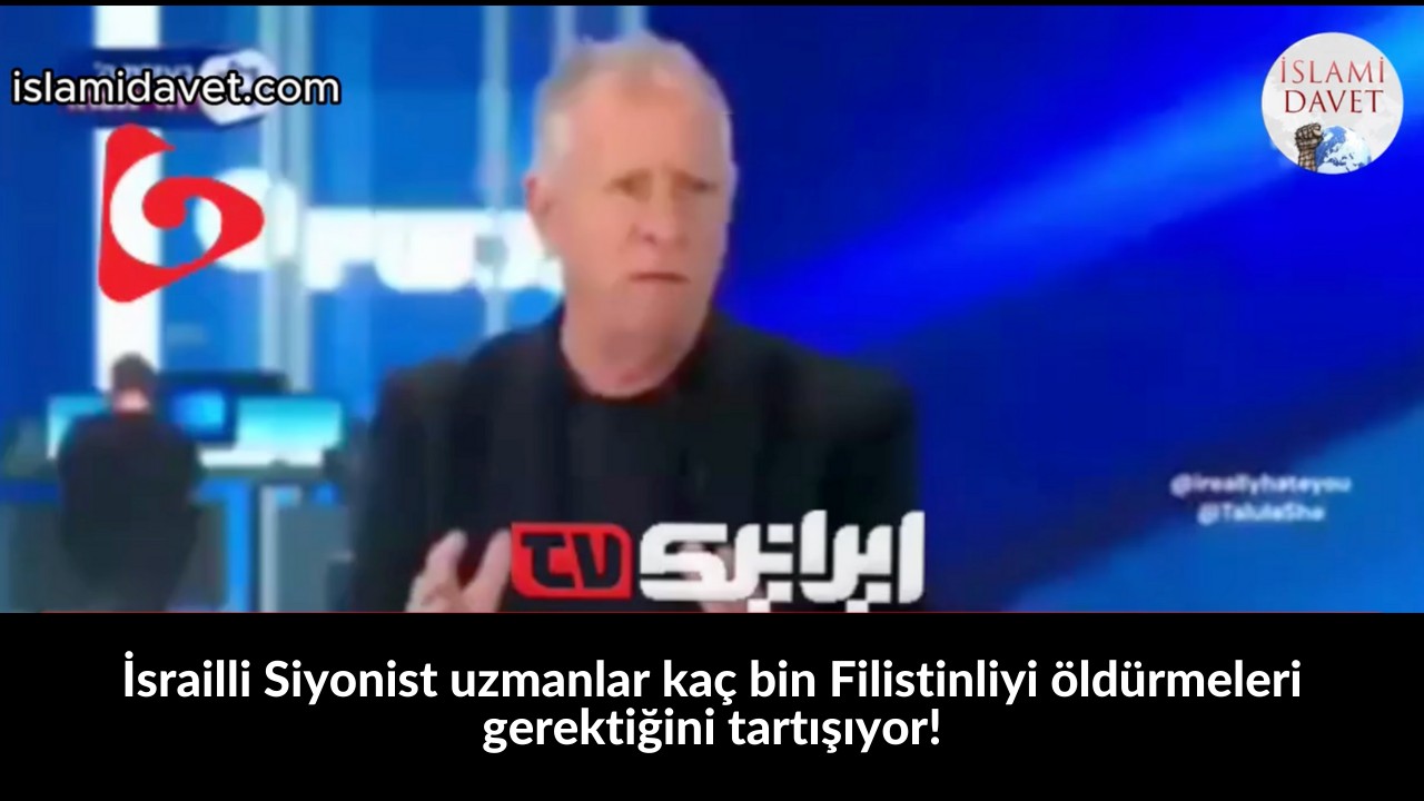 İsrailli Siyonist uzmanlar kaç bin Filistinliyi öldürmeleri gerektiğini tartışıyor! 15