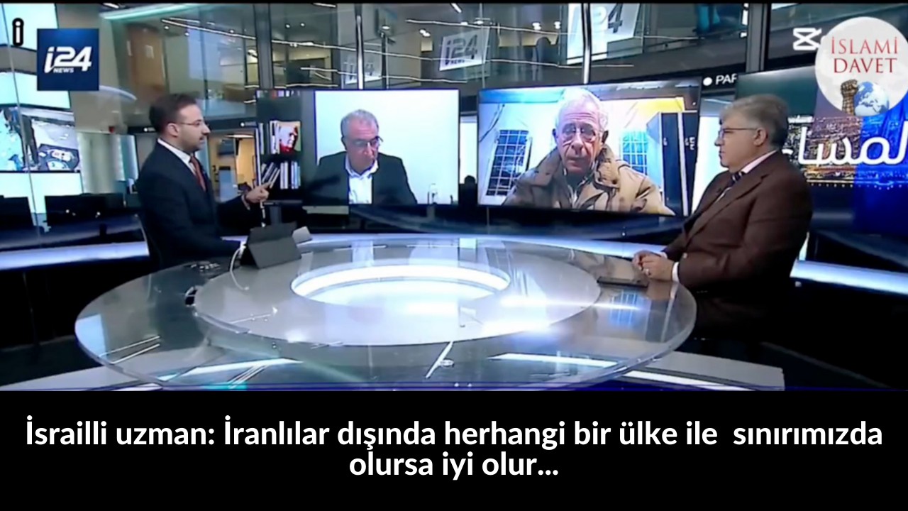 İsrailli uzman: İranlılar dışında herhangi bir ülke ile sınırımızda olursa iyi olur... 21