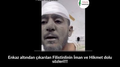 Enkaz altından çıkarılan Filistinlinin İman ve Hikmet dolu sözleri!!! 58