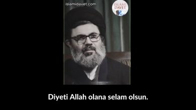 Diyeti Allah olana selam olsun. 28
