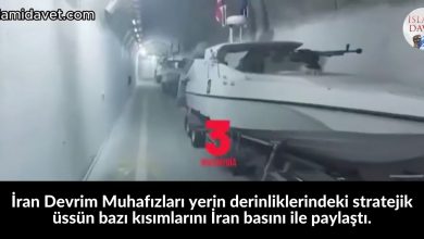 İran Devrim Muhafızları yerin derinliklerindeki stratejik üssün bazı kısımlarını İran basını ile paylaştı. 55