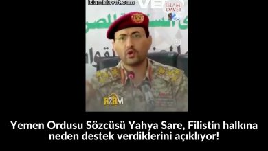 Yemen Ordusu Sözcüsü Yahya Sare, Filistin halkına neden destek verdiklerini açıklıyor! 20
