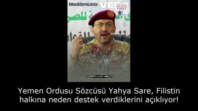 Yemen Ordusu Sözcüsü Yahya Sare, Filistin halkına neden destek verdiklerini açıklıyor! 19