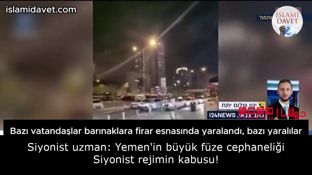 Siyonist uzman: Yemen'in büyük füze cephaneliği Siyonist rejimin kabusu! 38
