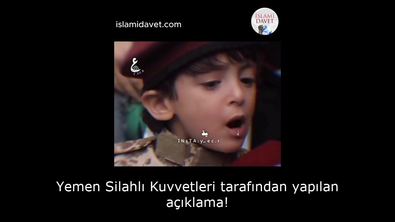 Yemen Silahlı Kuvvetleri tarafından yapılan açıklama! 59