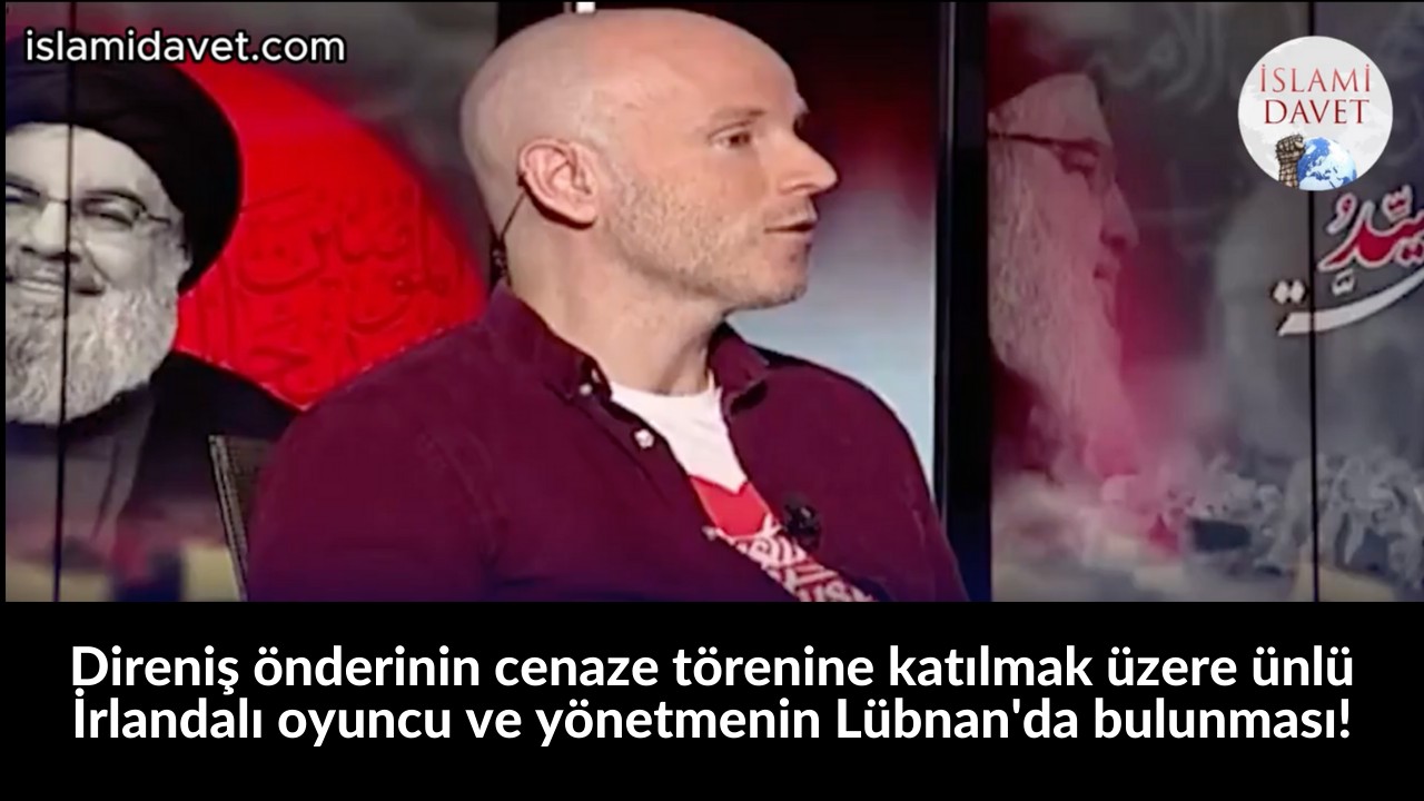 Direniş önderinin cenaze törenine katılmak üzere ünlü İrlandalı oyuncu ve yönetmenin Lübnan'da bulunması! 47