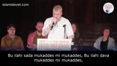 Bu ilahi sada mukaddes mi mukaddes, Bu ilahi dava mukaddes mi mukaddes, 11