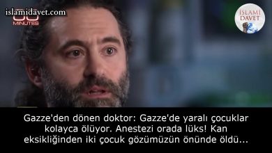 Gazze'den dönen doktor: Gazze'de yaralı çocuklar kolayca ölüyor.Anestezi orada lüks! Kan eksikliğinden iki çocuk gözümüzün önünde öldü... 11