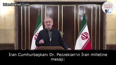 İran Cumhurbaşkanı Dr. Pezzekian'ın İran milletine mesajı: 11