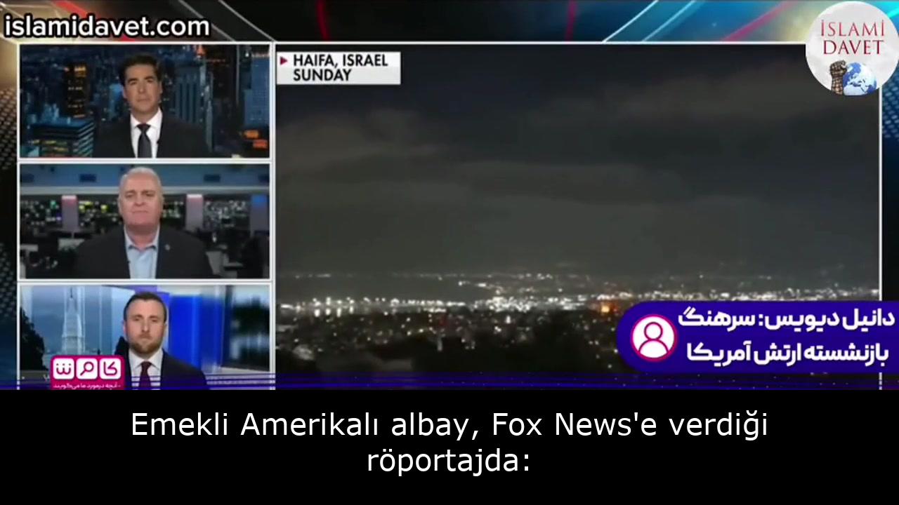 Emekli Amerikalı albay, Fox News'e verdiği röportajda: 1