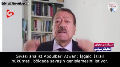 Siyasi analist Abdulbari Atwan: İşgalci İsrail hükümeti, bölgede savaşın genişlemesini istiyor. 5