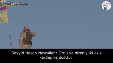 Seyyid Hasan Nasrallah: Ordu ve direniş iki aziz kardeş ve dosttur. 50