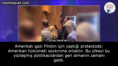 Amerikalı gazi Filistin için yaptığı protestoda: Amerikan hükümeti soykırıma ortaktır. Bu ülkeyi bu yozlaşmış politikacılardan geri almanın zamanı geldi. 53