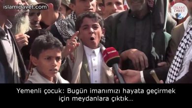 Yemenli çocuk: Bugün imanımızı hayata geçirmek için meydanlara çıktık… 45
