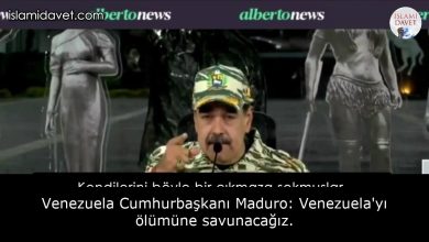 Venezuela Cumhurbaşkanı Maduro: Venezuela'yı ölümüne savunacağız. 57