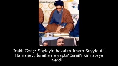Iraklı Genç: Söyleyin bakalım İmam Seyyid Ali Hamaney, İsrail'e ne yaptı? İsrail'i kim ateşe verdi... 47