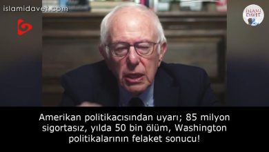 Amerikan politikacısından uyarı; 85 milyon sigortasız, yılda 50 bin ölüm, Washington politikalarının felaket sonucu! 2