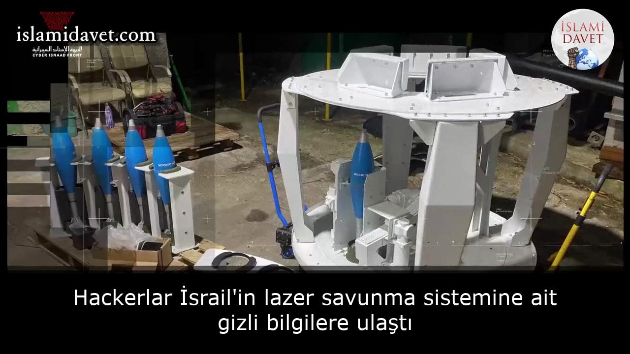 Hackerlar İsrail'in lazer savunma sistemine ait gizli bilgilere ulaştı 30
