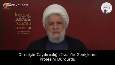 Direnişin Caydırıcılığı, İsrail’in Genişleme Projesini Durdurdu 11