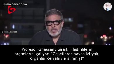 Profesör Ghassan: İsrail, Filistinlilerin organlarını çalıyor. “Cesetlerde savaş izi yok, organlar cerrahiyle alınmış!” 43