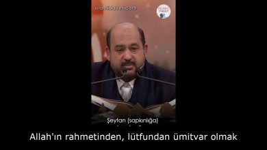 Allah'ın rahmetinden, lütfundan ümitvar olmak 50