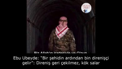 Ebu Ubeyde: “Bir şehidin ardından bin direnişçi gelir”: Direniş geri çekilmez, kök salar 42