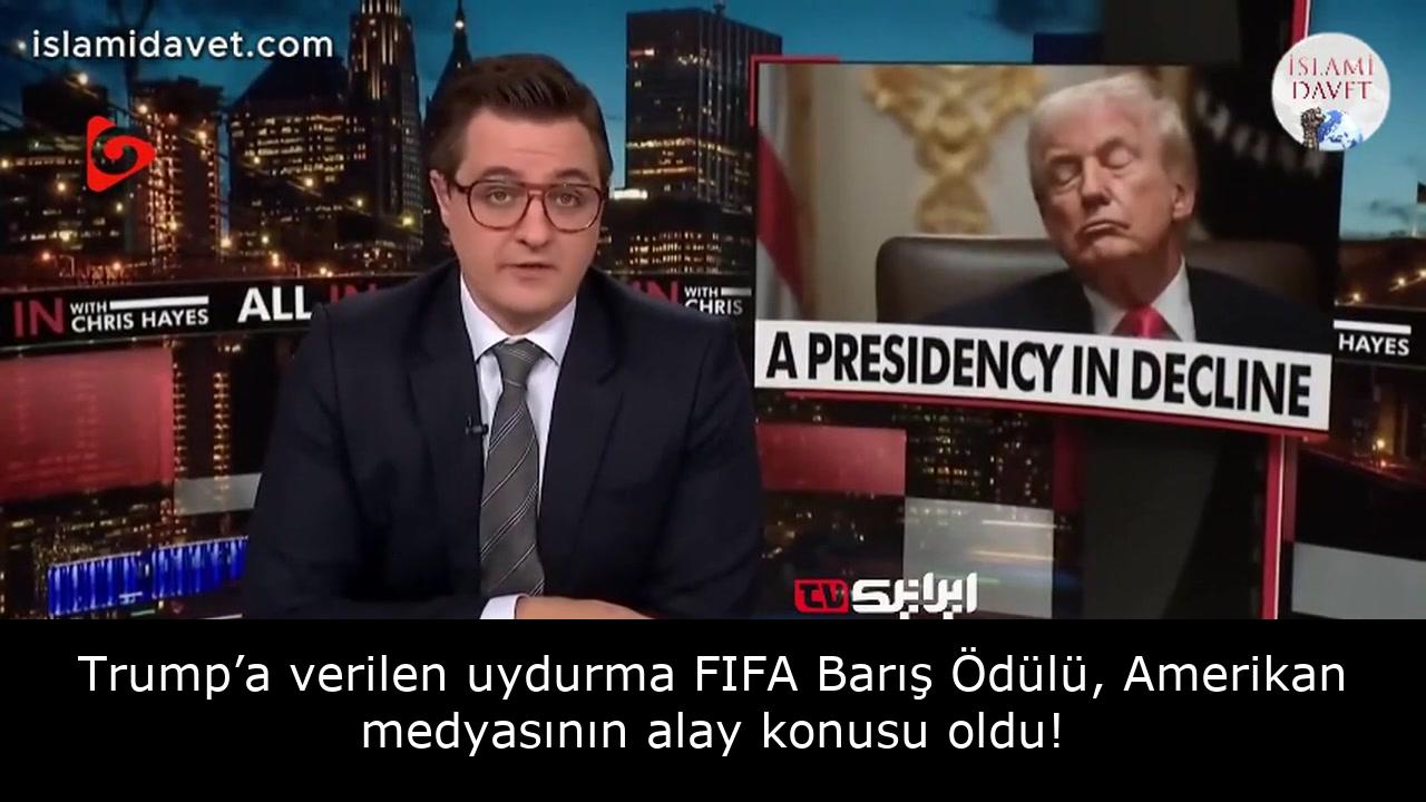 Trump’a verilen uydurma FIFA Barış Ödülü, Amerikan medyasının alay konusu oldu! 48