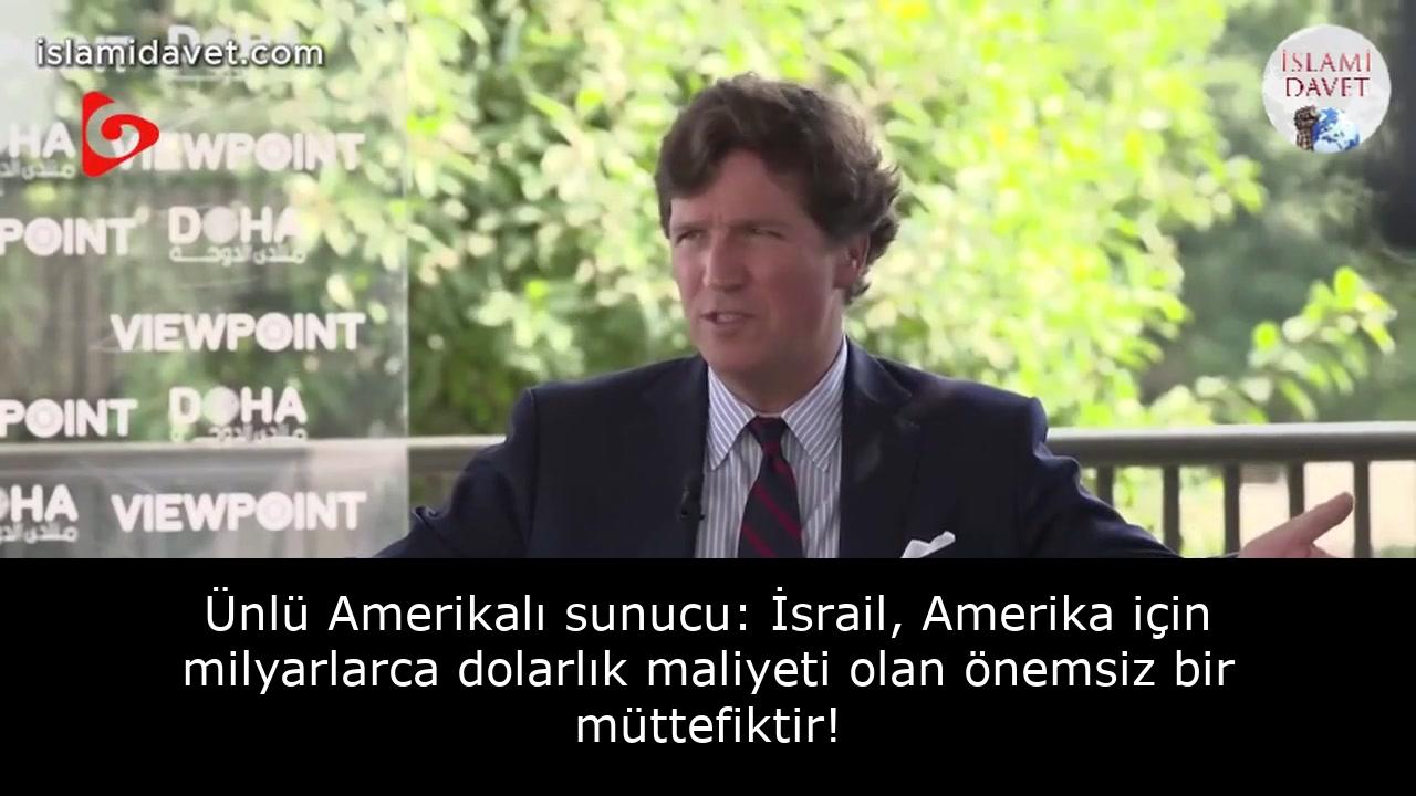 Ünlü Amerikalı sunucu: İsrail, Amerika için milyarlarca dolarlık maliyeti olan önemsiz bir müttefiktir! 1