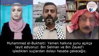 Muhammed el-Bukhaiti: Yemen halkına şunu açıkça teyit ediyoruz: Bin Selman ve Bin Zayed’i işledikleri suçlardan dolayı hesaba çekeceğiz. 10