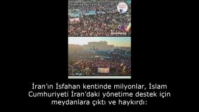 İran’ın İsfahan kentinde milyonlar, İslam Cumhuriyeti İran’daki yönetime destek için meydanlara çıktı ve haykırdı: 53