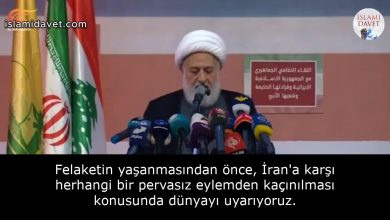 Felaketin yaşanmasından önce, İran'a karşı herhangi bir pervasız eylemden kaçınılması konusunda dünyayı uyarıyoruz. 21