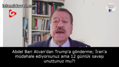 Abdel Bari Atvan'dan Trump'a gönderme; İran'a müdahale ediyorsunuz ama 12 günlük savaşı unuttunuz mu?! 36