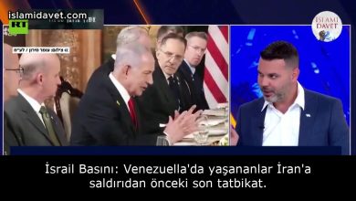 İsrail Basını: Venezuella'da yaşananlar İran'a saldırıdan önceki son tatbikat. 47