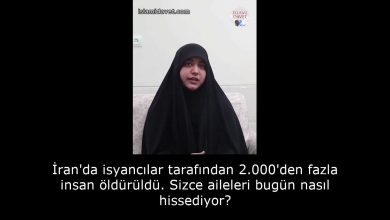 İran'da isyancılar tarafından 2.000'den fazla insan öldürüldü. Sizce aileleri bugün nasıl hissediyor? 17