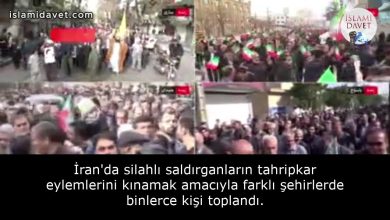 İran'da silahlı saldırganların tahripkar eylemlerini kınamak amacıyla farklı şehirlerde binlerce kişi toplandı. 47