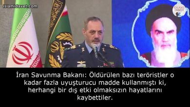 İran Savunma Bakanı: Öldürülen bazı teröristler o kadar fazla uyuşturucu madde kullanmıştı ki, herhangi bir dış etki olmaksızın hayatlarını kaybettiler. 6
