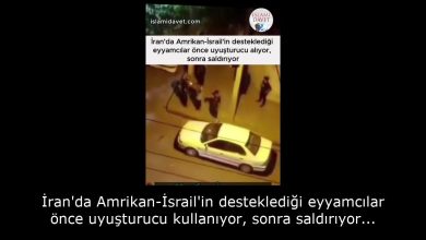 İran'da Amerikan-İsrail'in desteklediği eyyamcılar önce uyuşturucu kullanıyor, sonra saldırıyor... 43