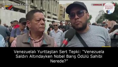 Venezuelalı Yurttaştan Sert Tepki: “Venezuela Saldırı Altındayken Nobel Barış Ödülü Sahibi Nerede?” 50