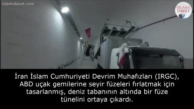 İran İslam Cumhuriyeti Devrim Muhafızları (IRGC), ABD uçak gemilerine seyir füzeleri fırlatmak için tasarlanmış, deniz tabanının altında bir füze tünelini ortaya çıkardı. 18