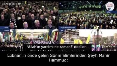 Lübnan'ın önde gelen Sünni alimlerinden Şeyh Mahir Hammud: 26