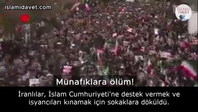 İranlılar, İslam Cumhuriyeti'ne destek vermek ve isyancıları kınamak için sokaklara döküldü. 40