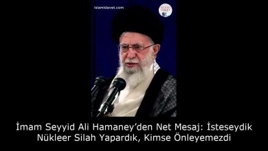 İmam Seyyid Ali Hamaney’den Net Mesaj: İsteseydik Nükleer Silah Yapardık, Kimse Önleyemezdi 11
