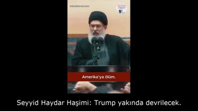 Seyyid Haydar Haşimi: Trump yakında devrilecek. 39