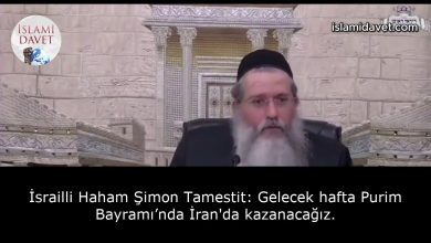 İsrailli Haham Şimon Tamestit: Gelecek hafta Purim Bayramı’nda İran'da kazanacağız. 54