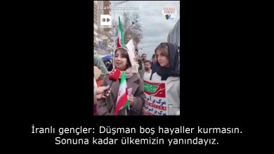 İranlı gençler: Düşman boş hayaller kurmasın. Sonuna kadar ülkemizin yanındayız. 37
