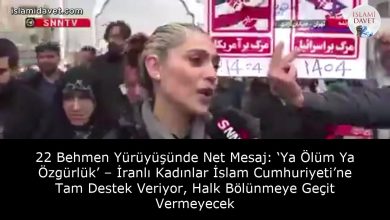 22 Behmen Yürüyüşünde Net Mesaj: ‘Ya Ölüm Ya Özgürlük’ – İranlı Kadınlar İslam Cumhuriyeti’ne Tam Destek Veriyor, Halk Bölünmeye Geçit Vermeyecek 6