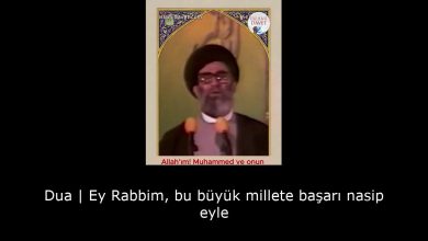 Dua | Ey Rabbim, bu büyük millete başarı nasip eyle 32