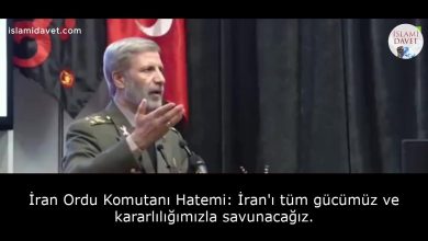 İran Ordu Komutanı Hatemi: İran'ı tüm gücümüz ve kararlılığımızla savunacağız. 20