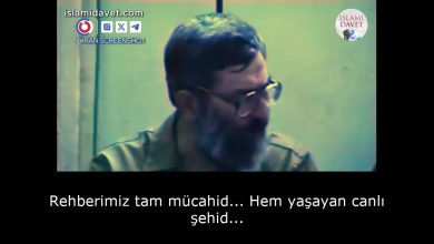 Rehberimiz tam mücahid... Hem yaşayan canlı şehid... 29