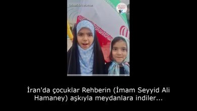 İran'da çocuklar Rehberin (İmam Seyyid Ali Hamaney) aşkıyla meydanlara indiler... 44